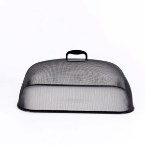 Life Plate Cover Dish Cover Mesh Cover Dining Table Round Style Anti Fly Mosquito Kitchen Stainless Steel Cover