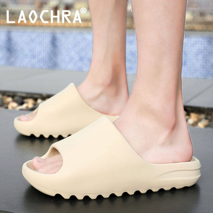 LAOCHRA Unisex Slippers For Men Women Big Size 35 46 Platform