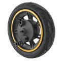 VJDA 10 Inch Electric Scooter Front Wheel Rubber 60/70-6.5 Replacement Front Wheel Durable Heavy Duty Scooter Front Wheel for Ninebot Max G30 Replacement Parts. 