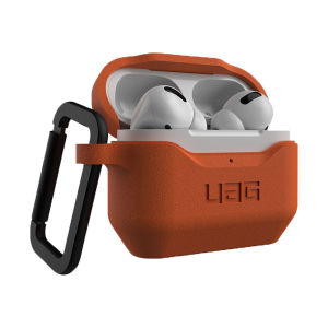 UAG Airpods Pro Protective Case Airpods 1/2 Generation Apple Wireless Bluetooth Headset Headphone Case Anti Drop Silicone Soft Casing With Keychain Earphone Cover Accessories