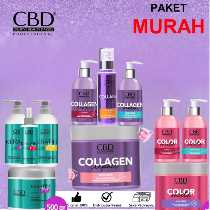 Paket CBD Professional Keratin Pro Daily 250ml FYC Color Shield