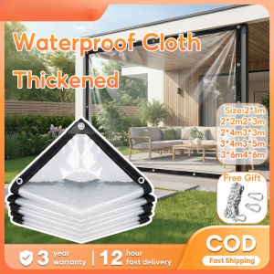Thickened Rainproof Cloth Tarpaulin Waterproof Canvas Plastic PE Film Outdoor Camping Windproof Cloth