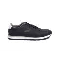 Footstep Footwear Sepatu Pria Sneaker Fusion V1 Black Original Shoes. 
