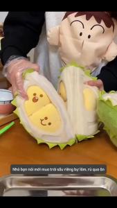 ของเล่นทุเรียนหมอนตุ๊กตา 25 ซม.ของเล่นความเครียด จำลองผลไม้และเนื้อสัตว์ที่ถอดออกได้ เหมาะสำหรับเด็กชายและเด็กหญิง ของขวัญในอุดมคติ 25 ซม.