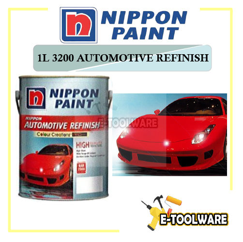 Nippon Paint Automotive Refinish 3200 Clear 1L Lazada