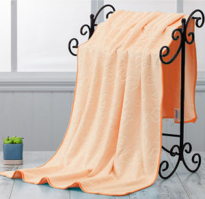 ผ้าเช็ดตัวลายหมี TKA พาสเทล เนื้อผ้านาโน ซึมซับน้ำได้ดี ขนาด 70x140 ซม.