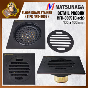 Matsunaga Floor Drain Strainer Saringan Got Kamar Mandi Kuningan MFD 8605