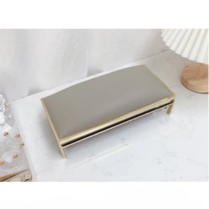 Happy Pretty Shop Hand Pillow for Nail Polish PU Leather Nail Arm Rest Manicure Hand Pillow Nail Rest Cushion Table Manicure Table(Marble)