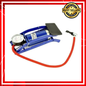 Foot Pump Pompa Angin - Pompa Manual Kaki Injak - Untuk Sepeda Mobil Motor Bola
