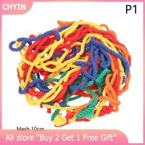 [COD] CHYIN Colorful Child Safety Net Anti-fall Net Stairs Home Balcony Guardrail Kids Pet Safety Fence Net Nylon Rope Grid Protective Net