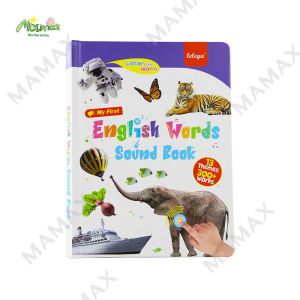 【SG Ready Stock】Toddler Audio English Words Sound Book★Touch & Learn✅13 Themes✅300+ Words✅Baby Early Educational Learning Toys✅Premium Quality✅Christmas/Birthday Gift/Presents✅