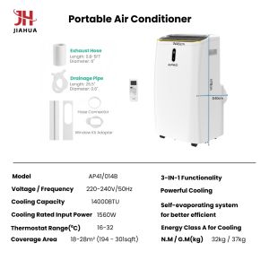 Inverter Air Conditioner/Portable Aircon 3-in-1/Mobile Air Conditioner/Fast Cooling/Aircon/Fan