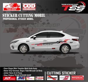 sticker mobil city sticker mobil honda city sticker lis mobil keren sticker motif variasi body mobil