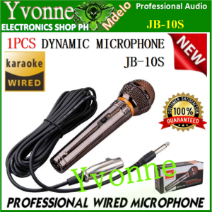 Yvonne shop Professional Vocal Dynamic Wired Microphone 10S for Karaoke and Stage Performance