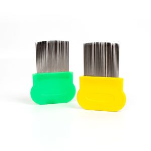 Ecoplanet COD#2PCS Magic Suyod Stainless Steel Lice Terminator Hair Comb Brush random color