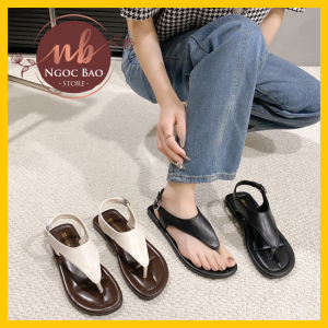 Dép sandal kẹp ngón SIÊU XINH êm chân đi chơiđi du lịch đi biển