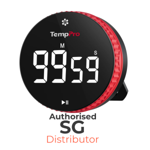 ThermoPro TM04 TempPro Digital Kitchen Timer — One-Touch Control 3.1" LED