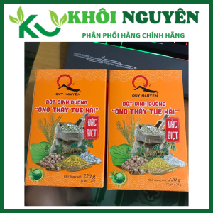 (Combo 3 hộp) Bột dinh dưỡng đặc biệt Ông Thầy Tuệ Hải hộp 220g/ 11 gói