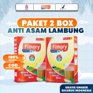 Paket Hemat 2 Box Fimory Gastro Sereal Umbi Garut - Ampuh Mengatasi Asam Lambung Maag Dan Gerd 100% Original