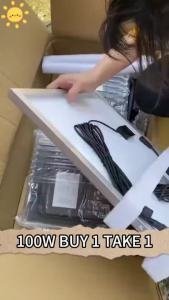 【True Watts】solar flood light 10000W outdoor waterproof IP67 solar lights LED original