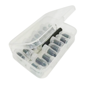 【COD/Original】20PCS Tire Repair Rubber Nail Vacuum Tire Repair Rubber Screws (10S+10L+Screwdriver)