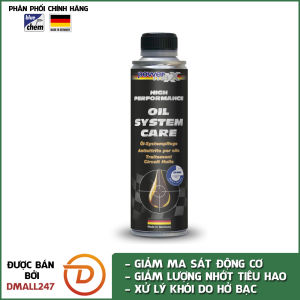 Phụ gia bảo dưỡng hệ thống bôi trơn Oil System Care Bluechem 33048E 200ml - Giảm ma sát giảm hao dầu nhớt xử lý hở bạc giảm ồn khi vận hành