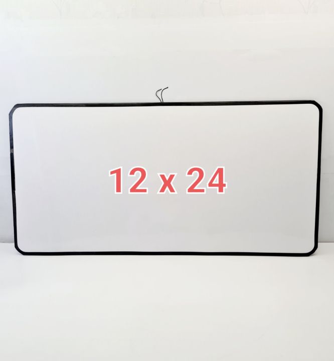 NON MAGNETIC*** Whiteboard Size 12 inches x 24 inches Non-Magnetic