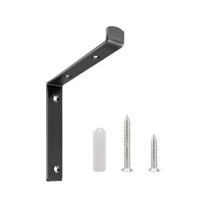 Heavy Duty Floating Shelf Bracket Wall Mounted Metal Shelving Bracket Simple Decorative Shelf Bracket Hardware