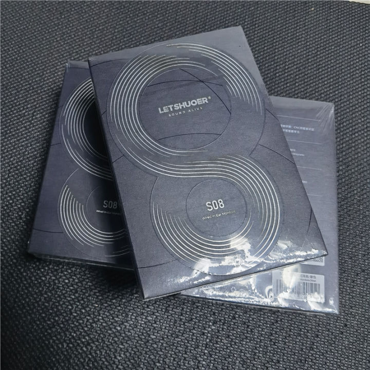 Free Shipping Letshuoer S08 Fourth Generation in Ear Monitor Earphone  Dual-coil 13mm Planar Magnetic Driver HiFi Wired in Ear Earbuds Lazada PH