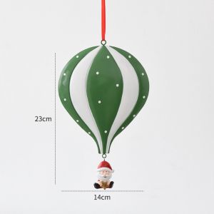 MUNCHX Đỏ Xanh Trắng Đồ trang trí khinh khí cầu Sắt Vòng treo Dây Chuyền Bong Bóng Giáng Sinh Lễ hội Bền bỉ dây chuyền ông già Noel Cây thông Noel