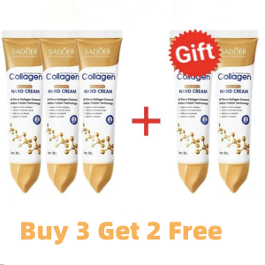 【hot-selling】SADOER Collagen Hand Cream Hydrating Moisturizing Smooth Anti-wrinkle Removal Prevents Cracking Hand Care Cream 30G