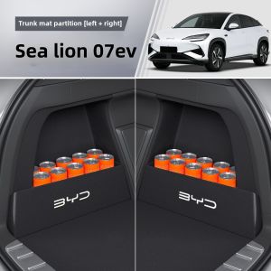Winkon BYD Sealion 07EV Front Trunk Mat TPE Trunk Mat Full Surround 2024 Sealion 07 Dedicated Storage