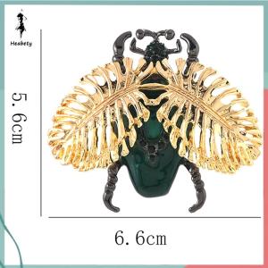 ส่วนลด 10 บาท สำหรับการซื้อ 1 ชิ้น เข็มกลัดรูปผีเสื้อสีดำสำหรับผู้ชายและผู้หญิงเข็มกลัดแมลงแฟชั่นสำหรับทุกเพศเครื่องประดับแบบฮิปฮอปร็อค