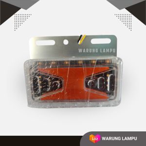 LED Lampu Bak 24V Truk Fuso Tronton Bis Lampu Samping Running - Ver. Model T