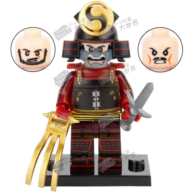 Compatible with Lego Armor Ronin Japanese Samurai WM6096 Medieval