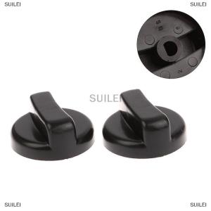 [COD] SUILEI 2PCS 8mm General Plastic Handle Gas Stove Replacement Control Switch Knob Range Oven Knob For Benchtop