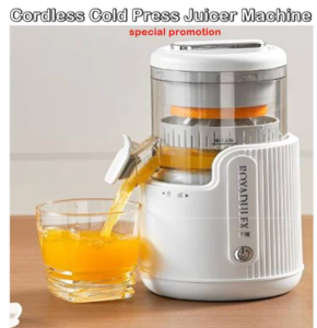 Electric Citrus Juicer Cordless Orange Juicer Machine Juice Extractor Kitchen Tool