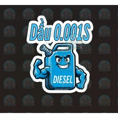 Tem dán nắp bình xăng ô tô decal xăng 95 dầu diesel sticker dán xe phụ kiện ô tô trang trí ô tô