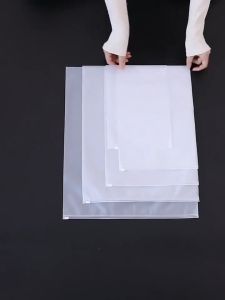 Waterproof Zipper Storage Bags 15/45/90pcs Frosted Matte Travel Organizer for Clothes Underwear