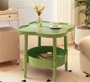 โต๊ะข้างเล็ก สไตล์ที่เรียบง่าย โต๊ะกาแฟ สไตล์นอร์ดิกสร้างสรรค์ ของแต่งบ้าน