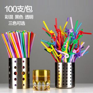 Ống hút nước nghệ thuật giá rẻ(100pcs/1túi)