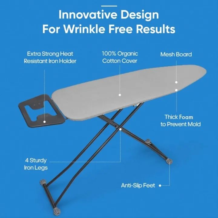Ironing%20Board%20with%20Safety%20Iron%20Rest%20Collapsible%20ironing%20board%20Household%20kabayo%20ng%20plantsa%20with%20foam%20-%20Image%205