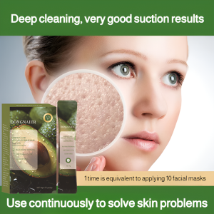 💕Hot Sale💕 Complex acid avocado bubble mask Clean pores Reduce oil mask Deep cleansing mask Moisturizing and hydrating mask