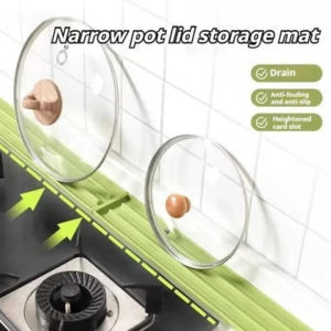 The Pot Lid Stores Silicone Anti-slip Mats Kitchen Sink Cutting Board Narrow Edges Drain Mats Anti-scalding Mats