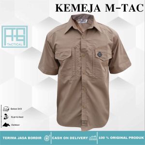 KEMEJA TACTICAL M-TAC LENGAN PENDEK KERJA  KANTOR CASUAL FORMAL OUTDOOR PRIA