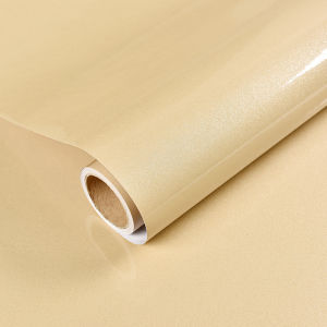 Thickened Lacquer Pearlescent Self-adhesive Wallpaper Furniture Renovation Cabinets Refrigerator PVC Waterproof Table Sticker