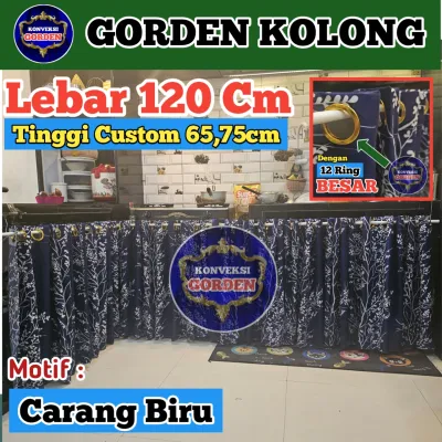 Gorden Kolong Dapur Tipe Smokring Bahan Polymikro Tinggi Custom