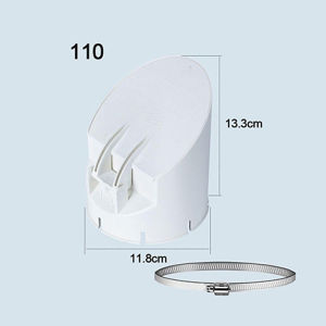 50-160mm Multifunctional Strainer Plug Water Check Valve Anti Odor Insect-proof Roof Cover