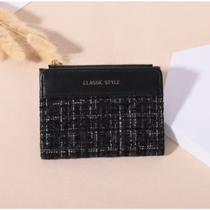 🔥กระเป๋าสตางค์ พกพาสะดวก ขนาดเล็กแบบพกพา พร้อมช่องใส่บัตร แฟชั่นสําหรับสตรี สีสดใส