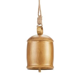 WILD Corrosion Resistant Metal Hanging Bells Handmade Round Mouth Bell Wind Chimes Antique Decorative Retro Windbell Home Garden Decor